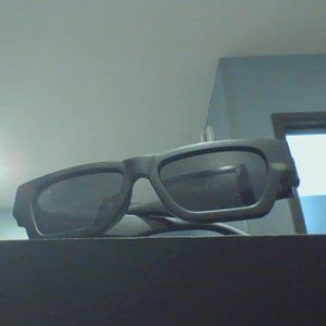 Like Brand New Good Demon  sunglasses in box black with black tinted lense